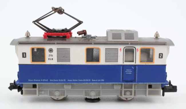 Fleischmann EWB locomotive nettoyage des voies