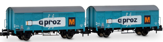 Arnold CFF set de wagons couverts "Aproz"