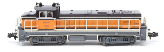 Roco SNCF locomotive BB63000 orange DCC digital