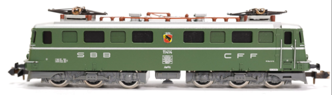 Minitrix CFF locomotive Ae 6/6 11414 "Bern"